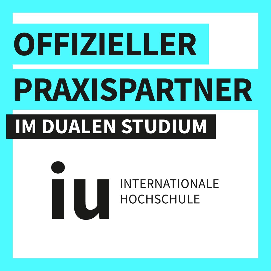 Offizieller Praxispartner im dualen Studium der IU